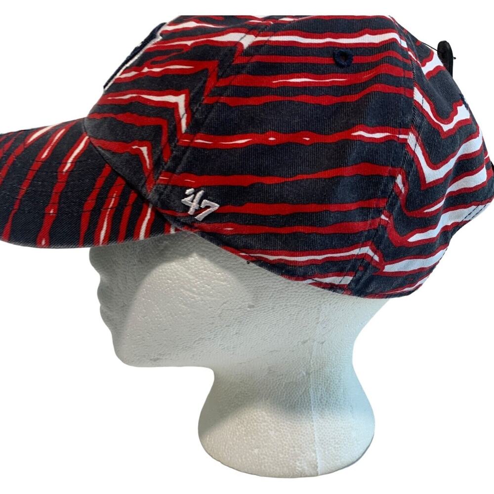 '47 Brand Clean Up Zubaz New England Patriots NFL Football Adjustable Hat Cap - Picture 11 of 13